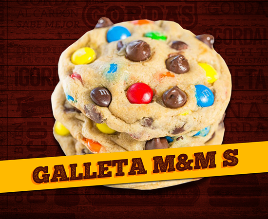 Galleta M&M´s