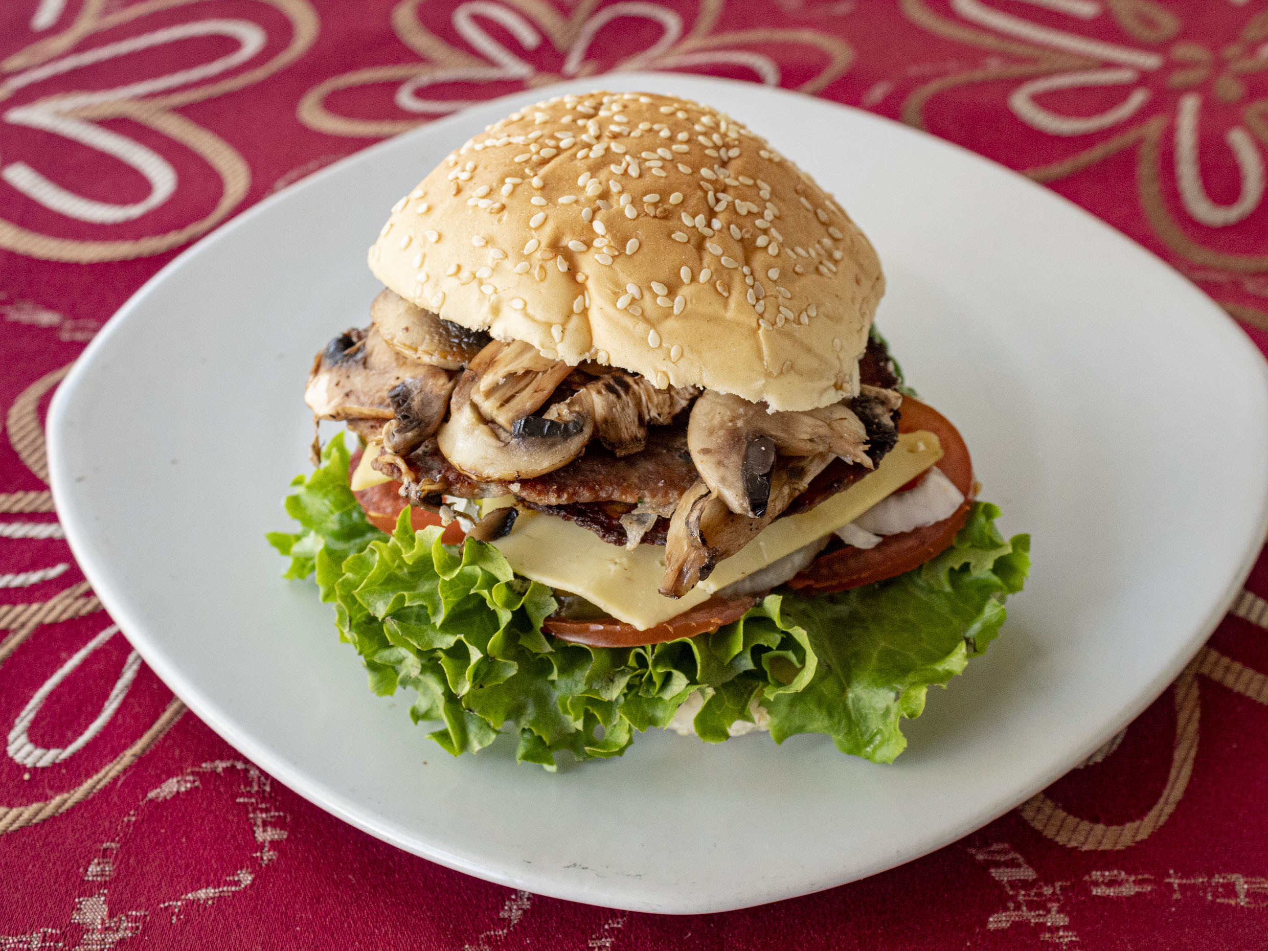 Hamburguesa de Champiñones