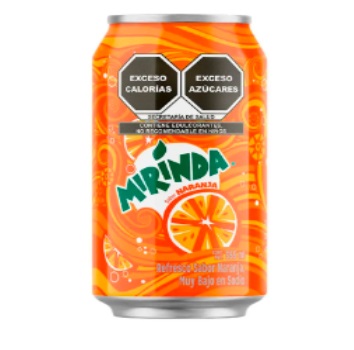 Gaseosa Mirinda 355 ml