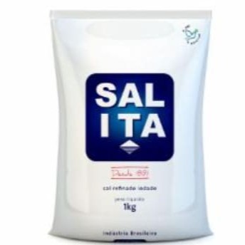 Sal Refinado Iodado Ita 1 Kg