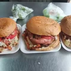 Hamburguesa Pastorera