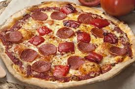 Pizza Salami y Pepperoni