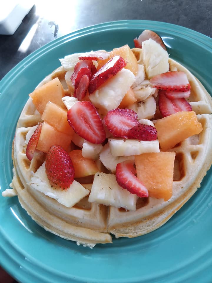 Waffle Frutal