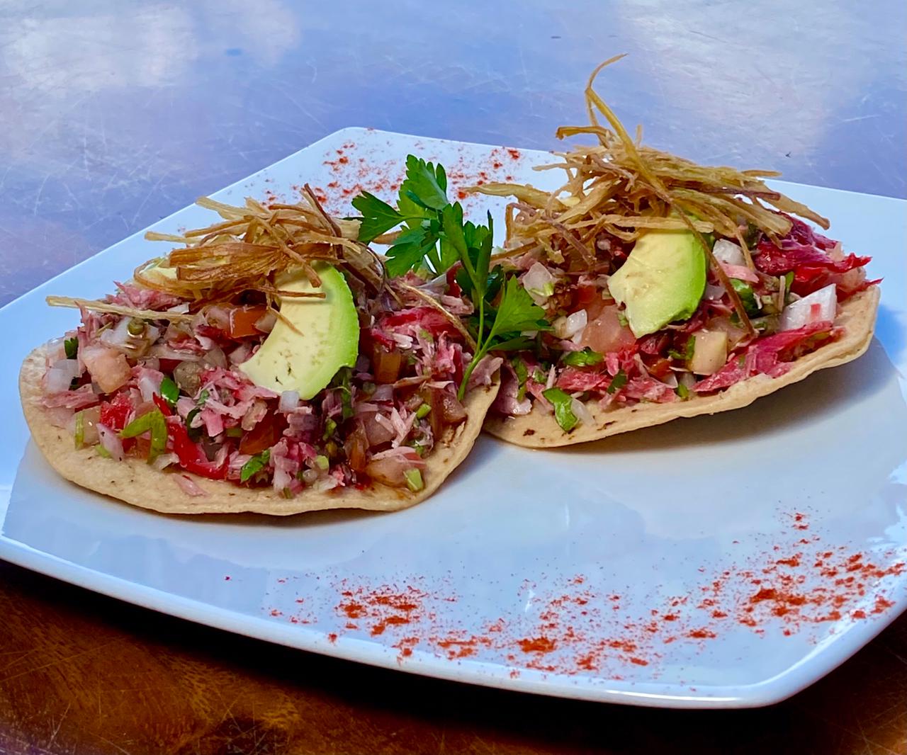Tostadas Marlín Ahumado  (2 Pzas)