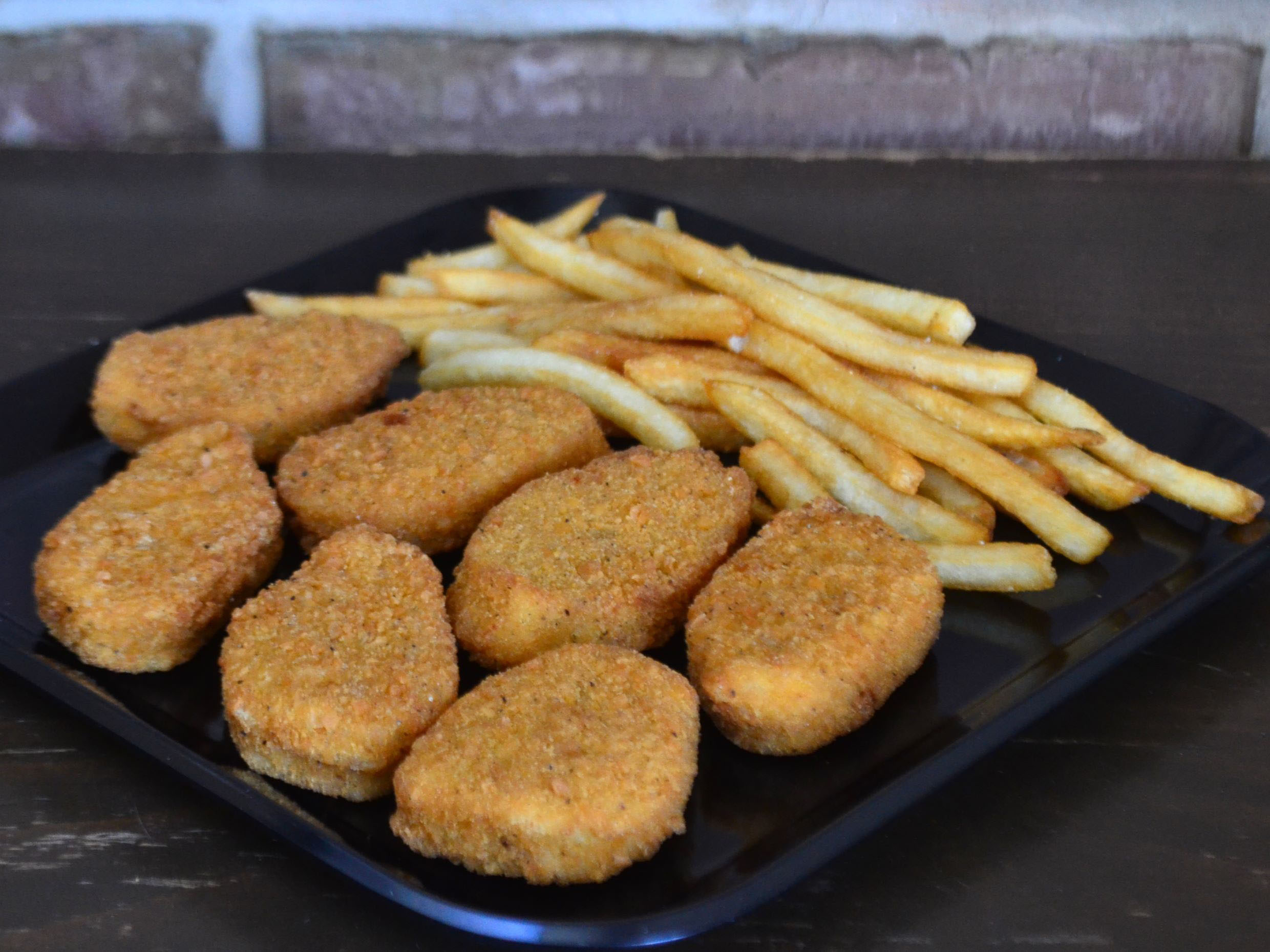 Nuggets con papas