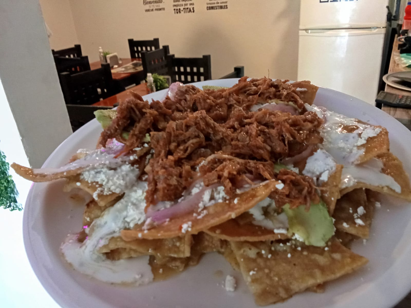Chilaquiles de Cochinita