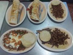 Taco de Bisctec con T. Harina