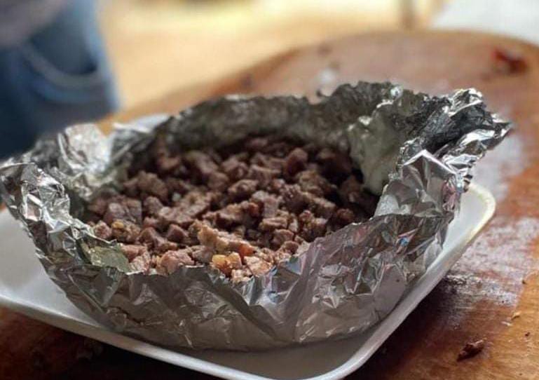 Papas de Carne Asada