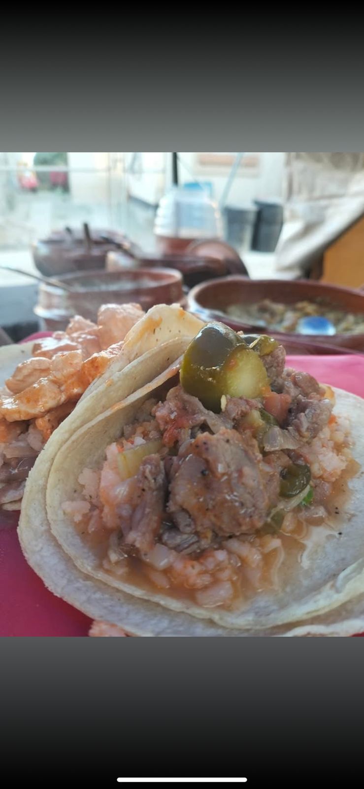 Taco de Bisted con Papa