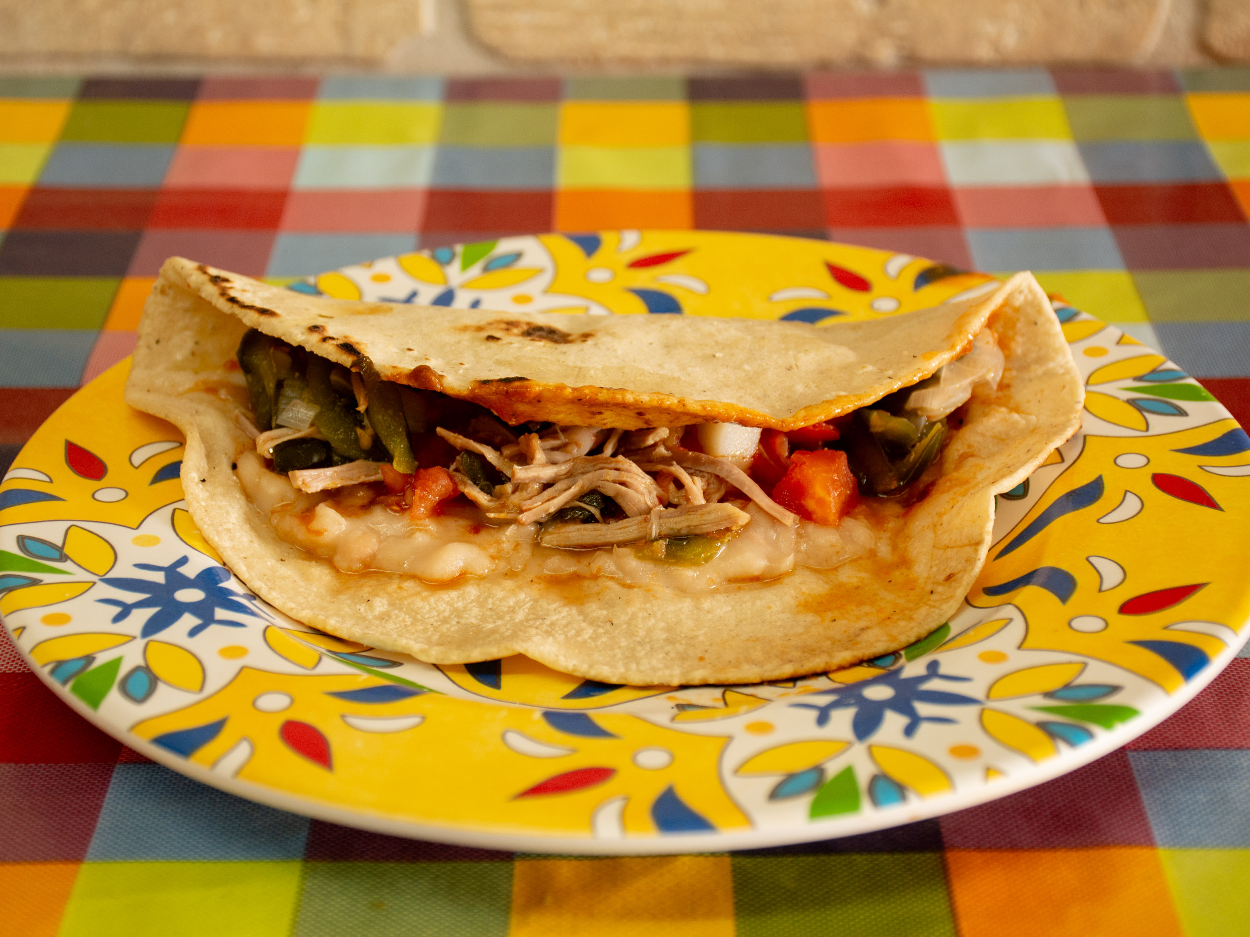 Taco de Deshebrada