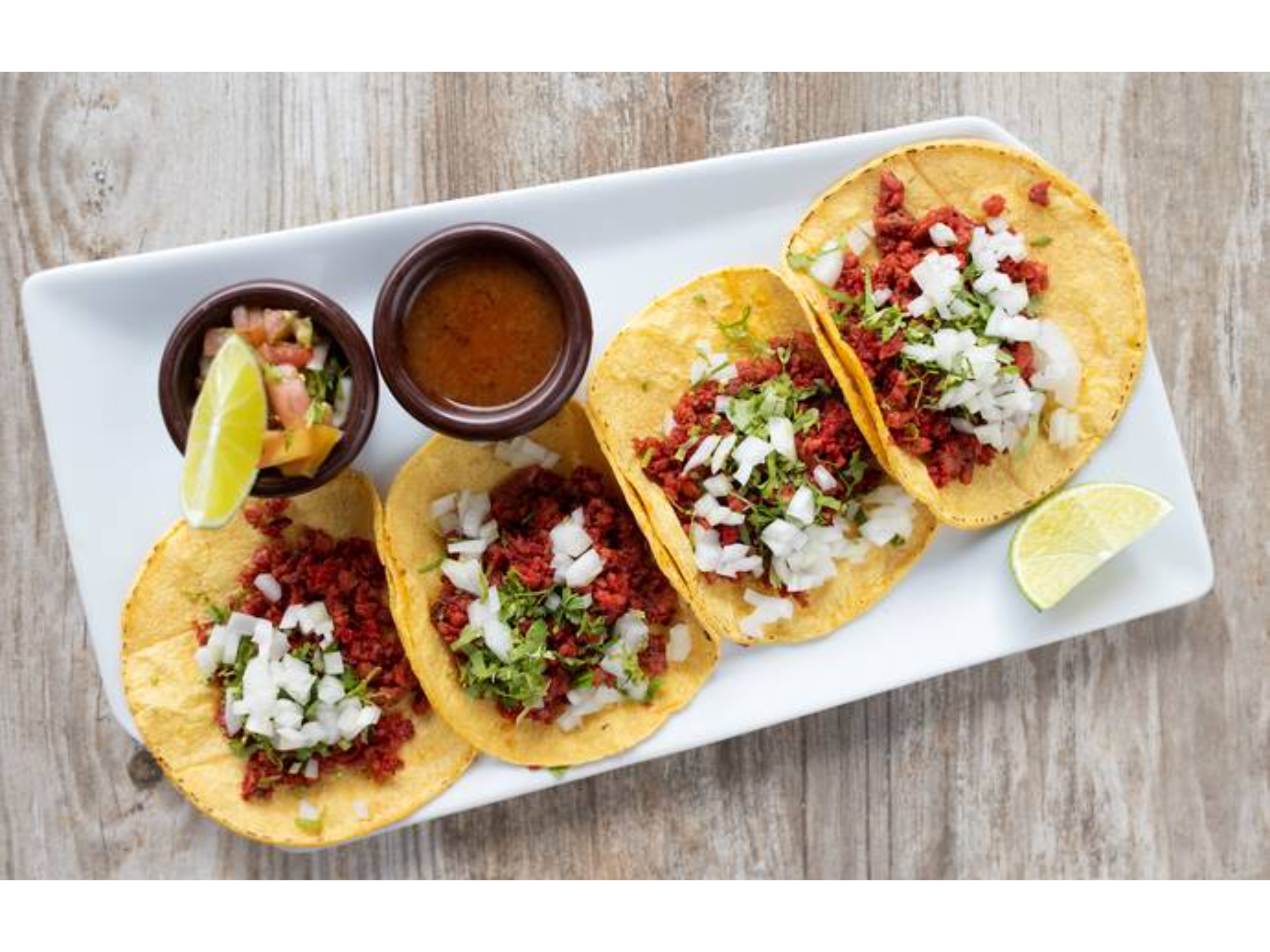 50% Tacos de Chorizo a la Mexicana