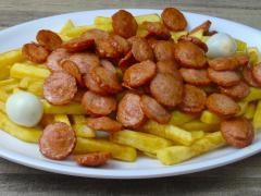 Salchipapa Sencilla