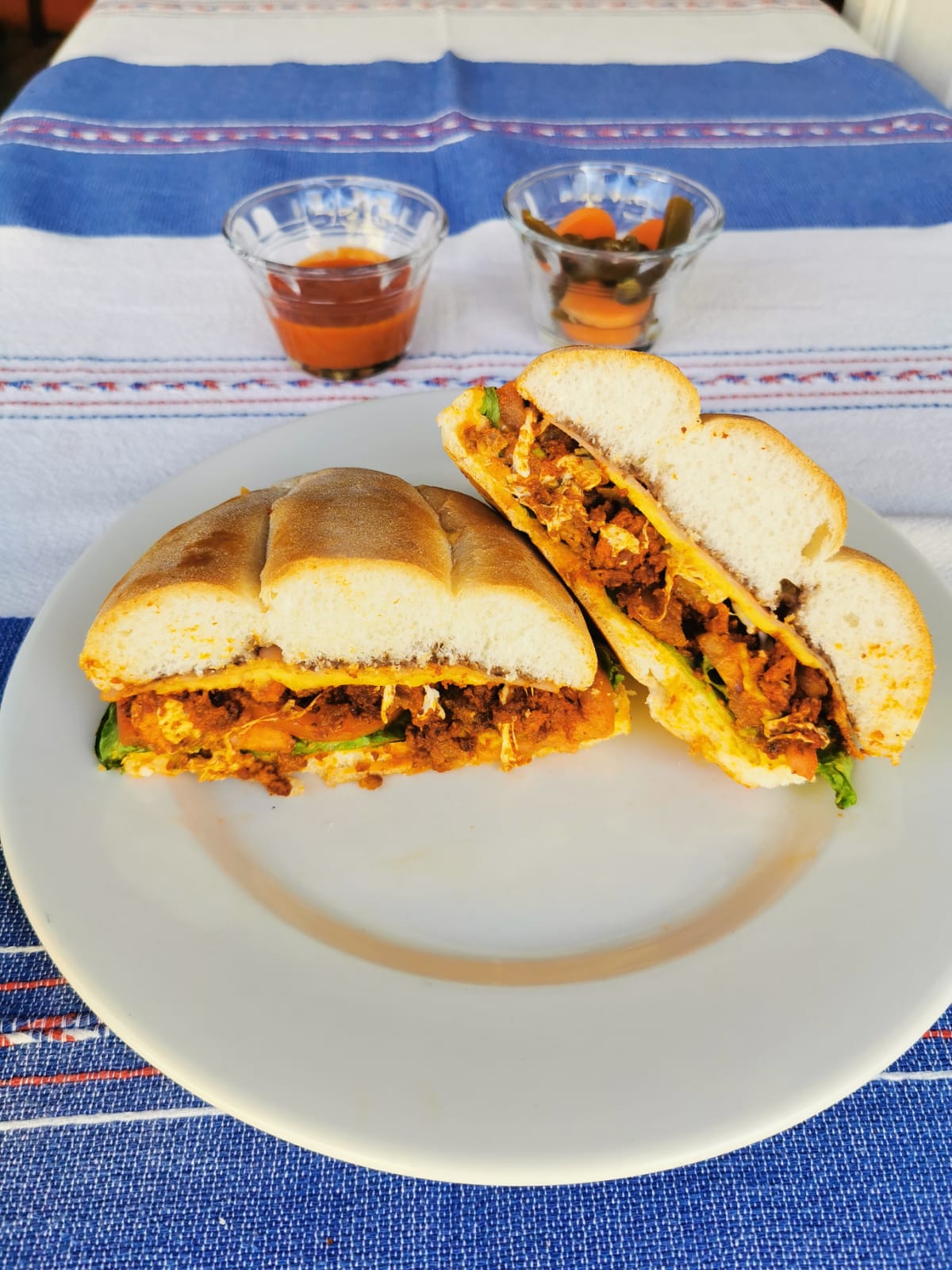 Torta Chorizo.