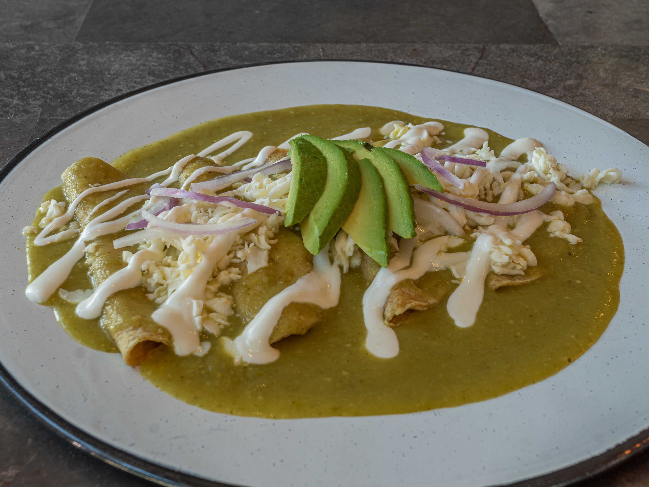 Enchiladas Verdes
