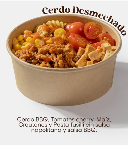 Bowl de Cerdo Desmechado
