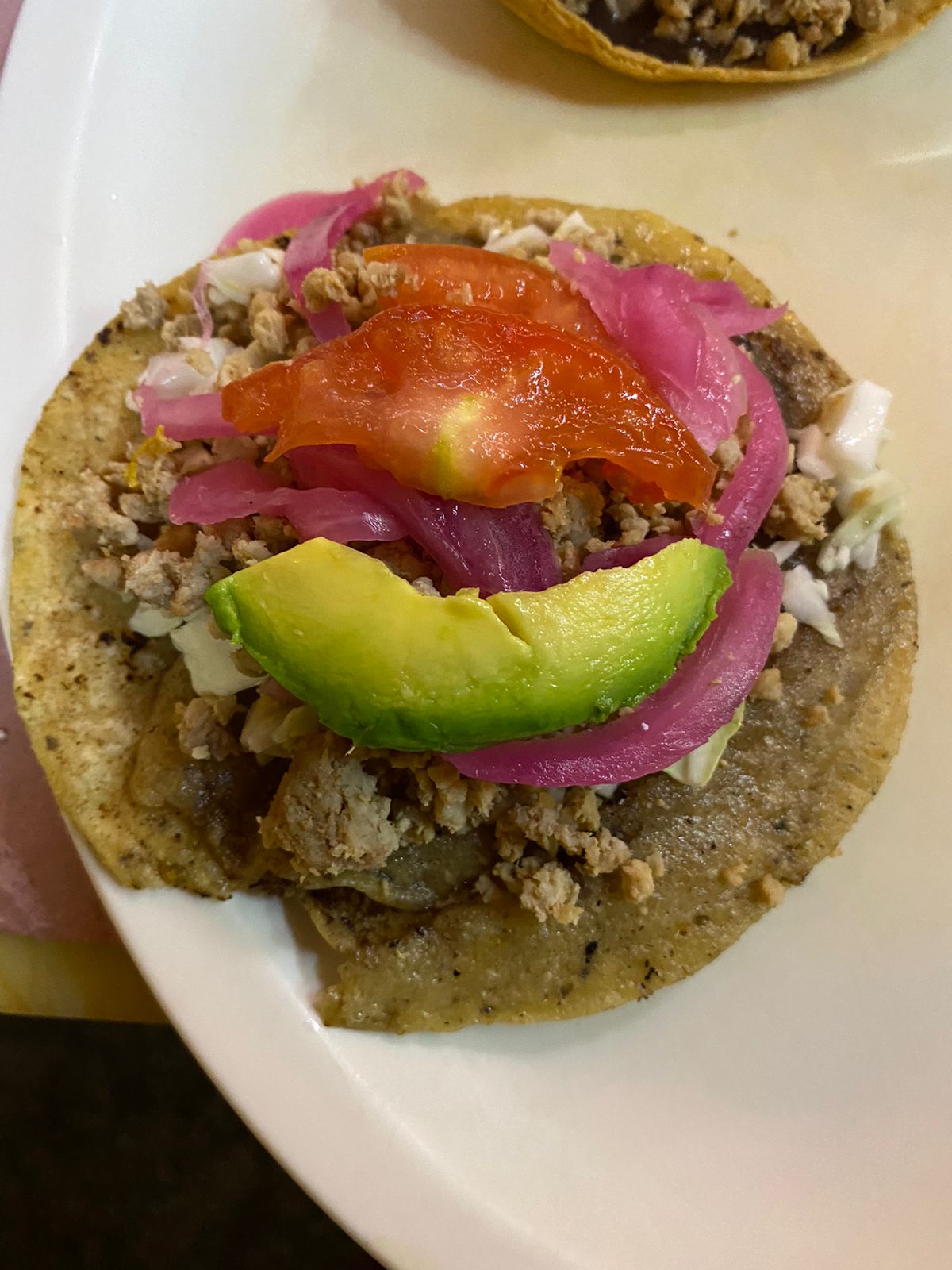Panucho de Carne Molida