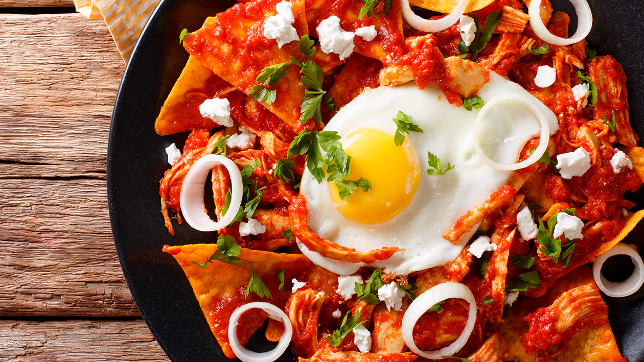 Chilaquiles con Huevo