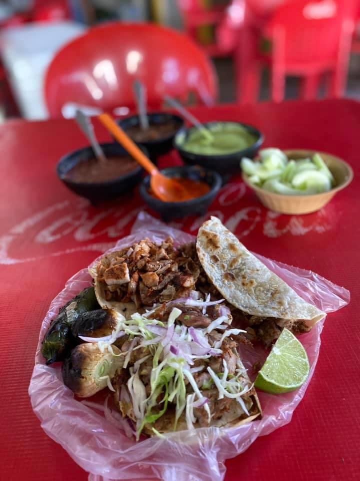Tacos de Tortilla de Harina de Asada