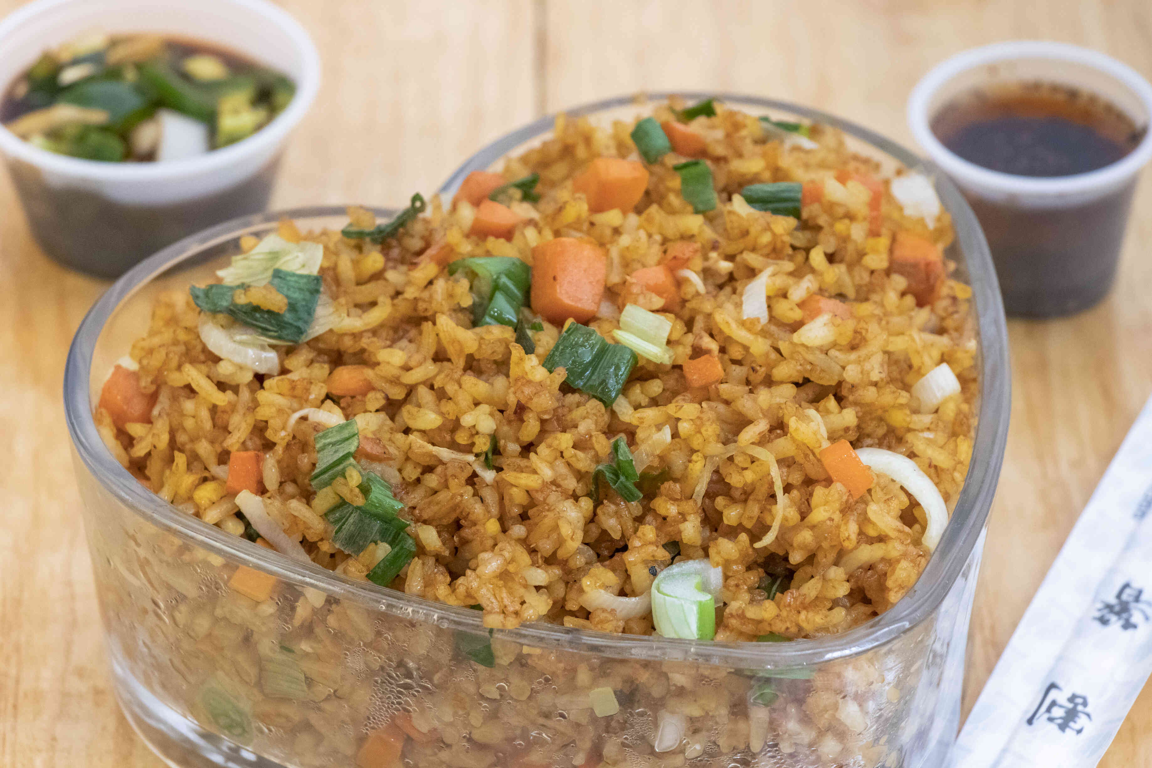 Plato de arroz mixto chico