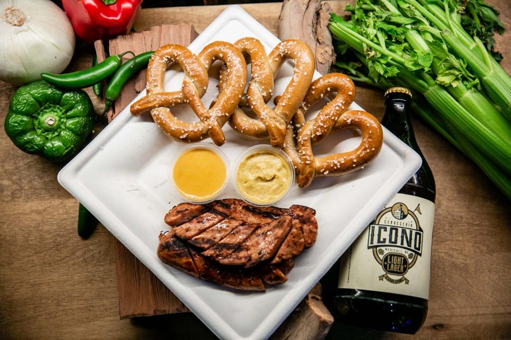 Pretzels y Bratwurst