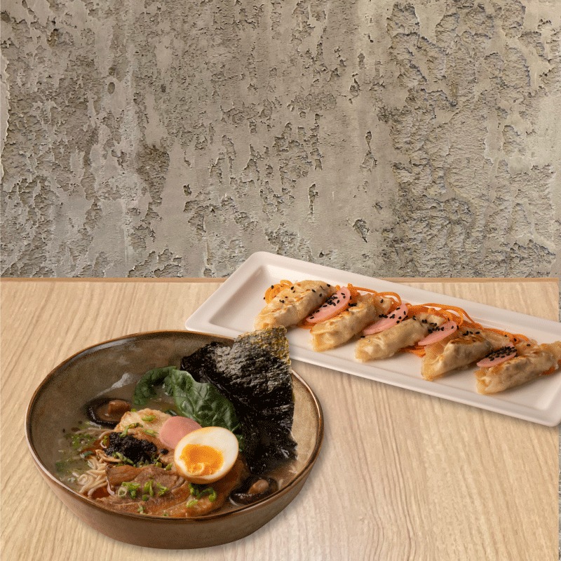 Ramen Clasico + Gyozas de Sirlon