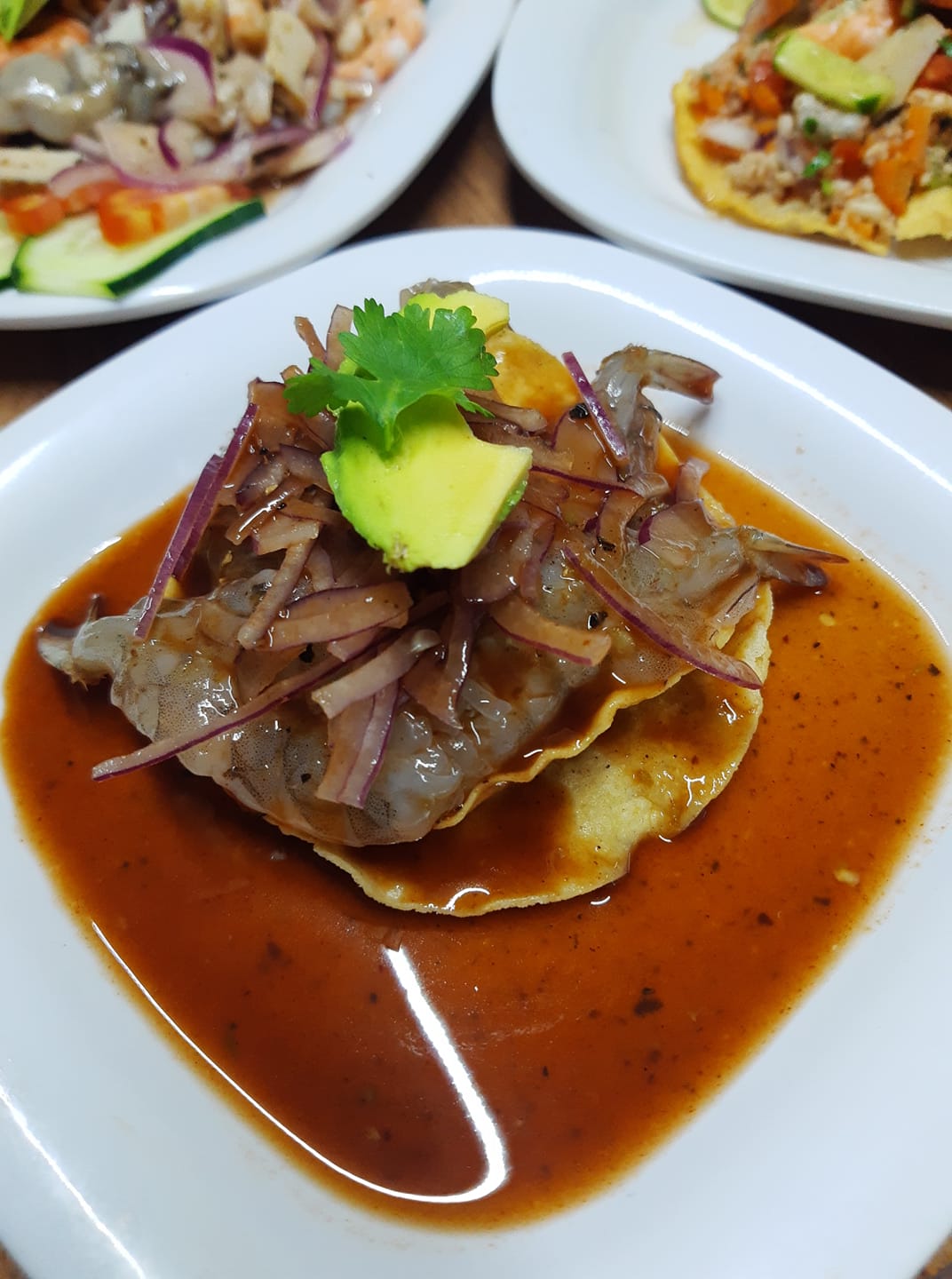 Tostada Perla Negra
