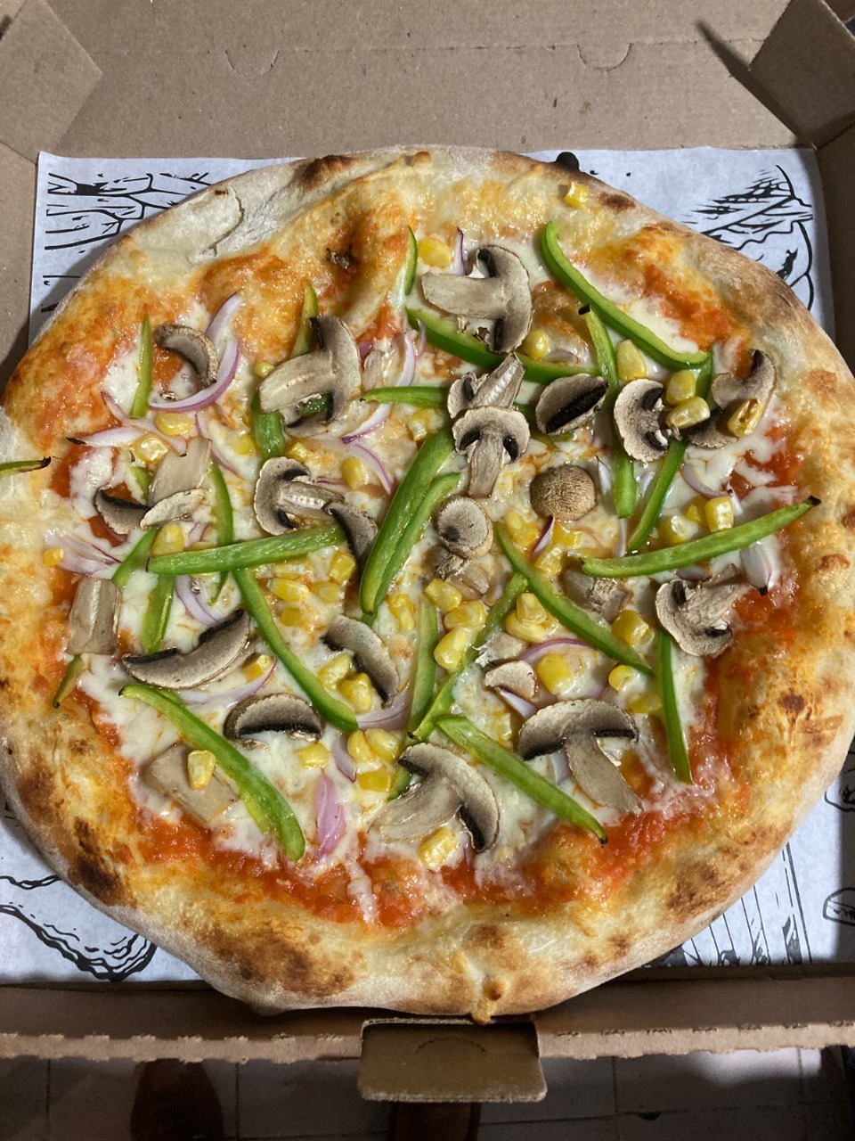 Pizzas Vegetariana
