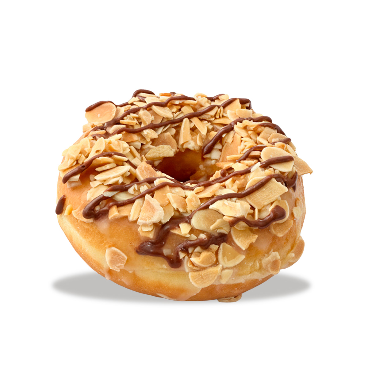 Donut Premium Anillo Almendra Cinta Chocolate
