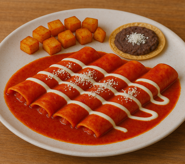 Enchiladas 4 pzas