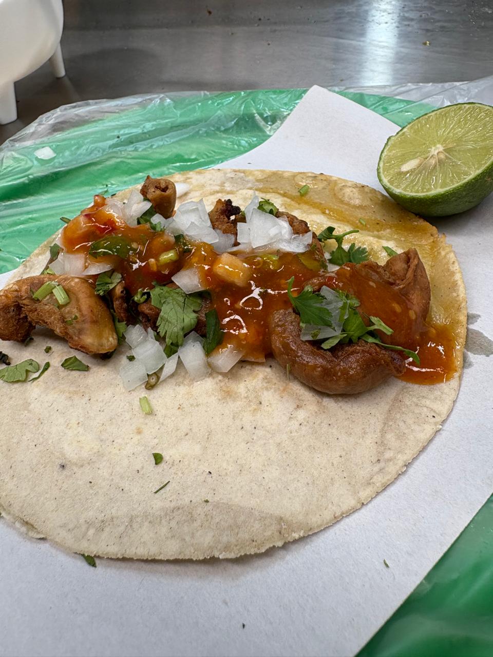 Tacos Tripa Dorada