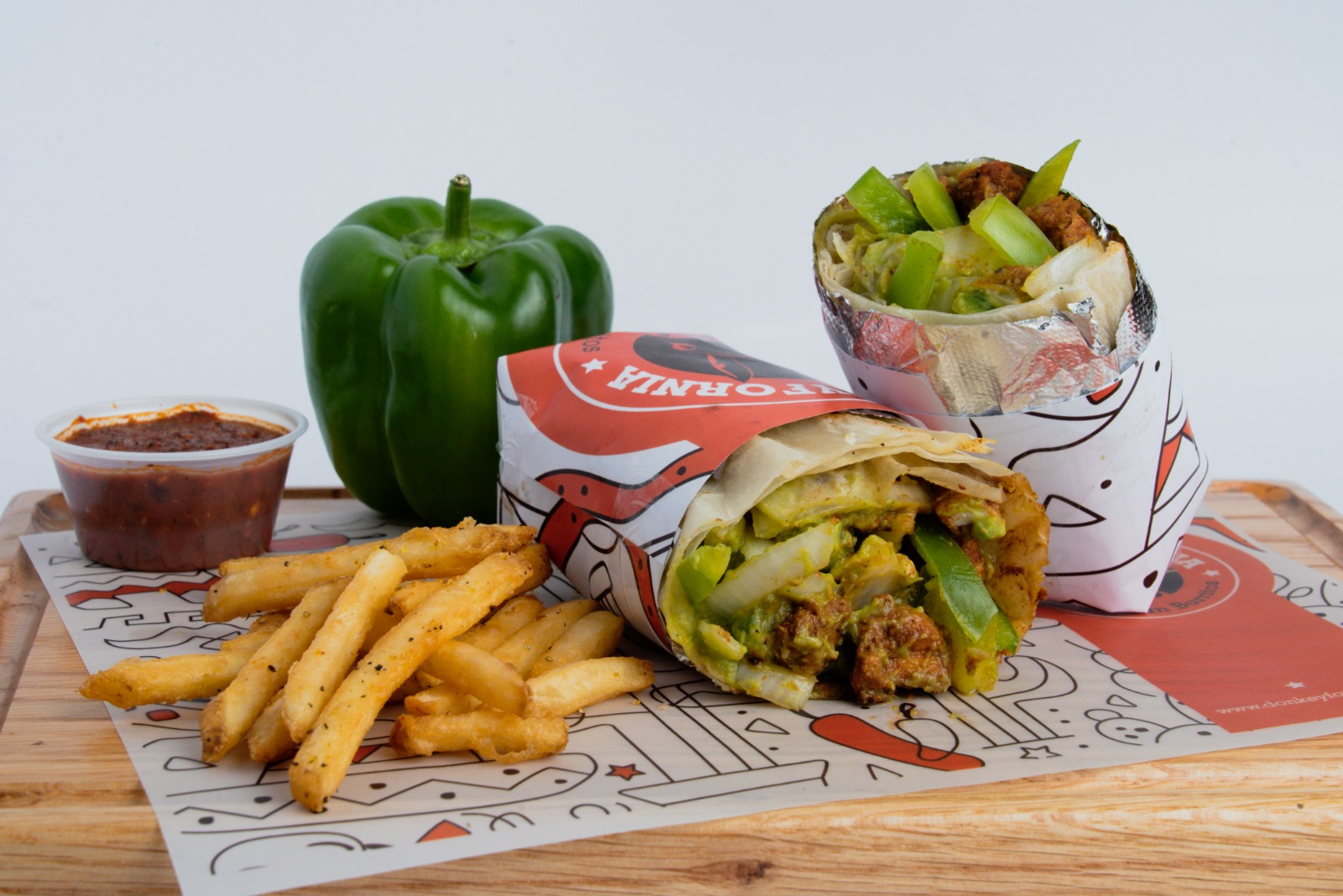Steak Burrito + Bebida