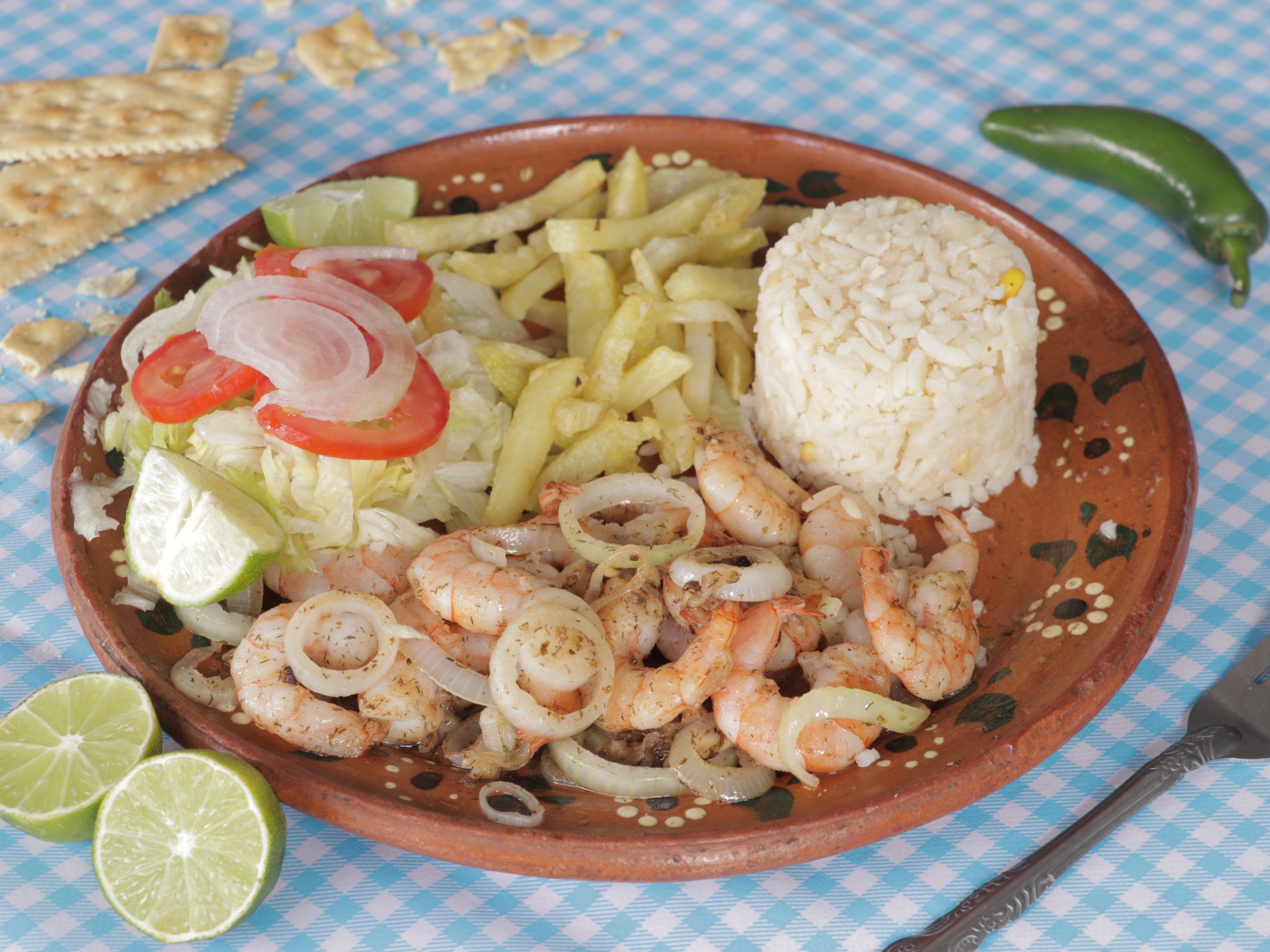 Camarones al Ajillo