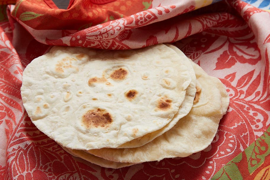 Tortillas de harina