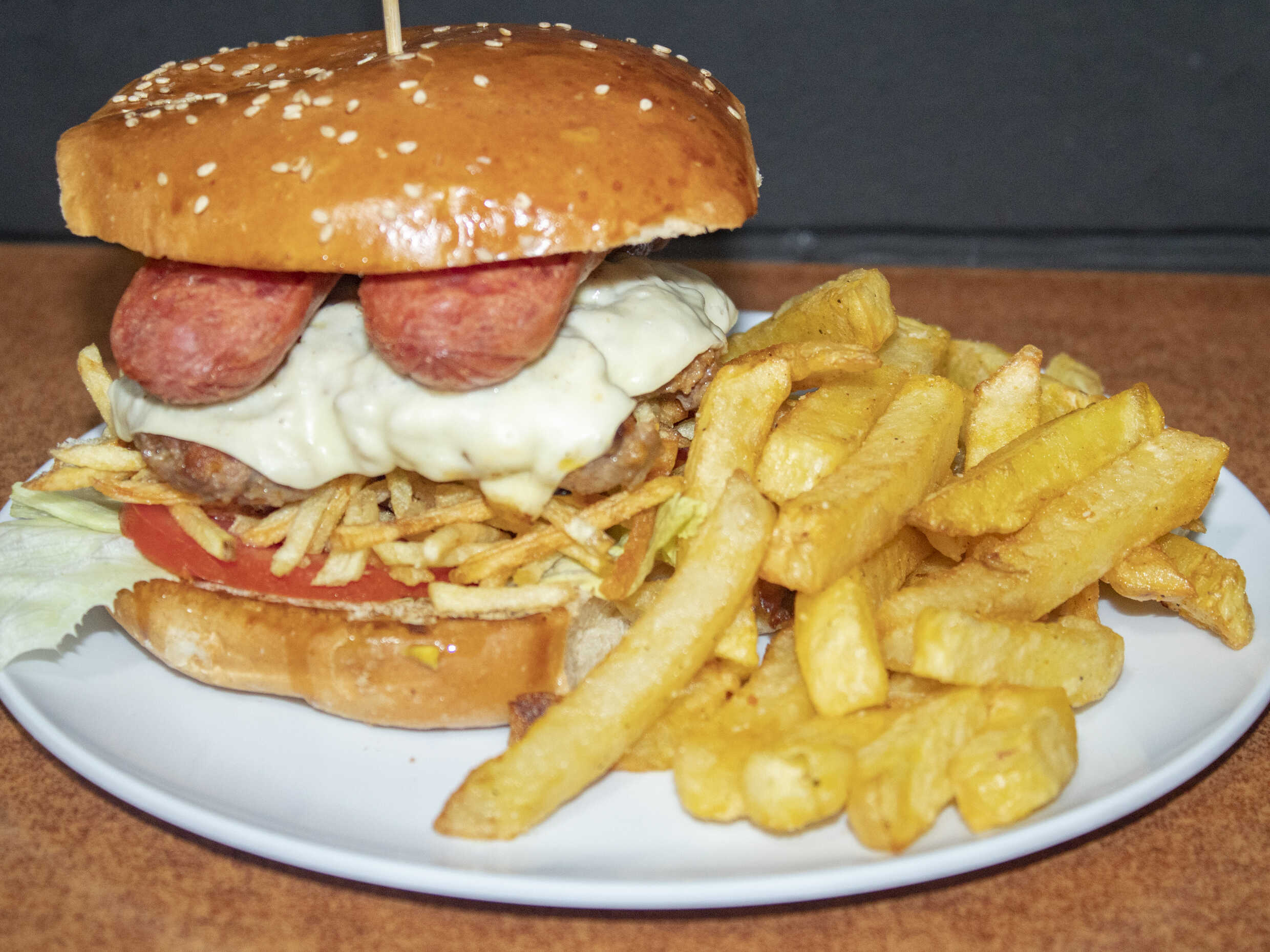 Hamburguesa Parrillera