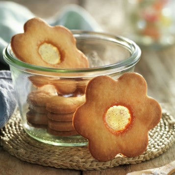 Galleta flor de mantequilla