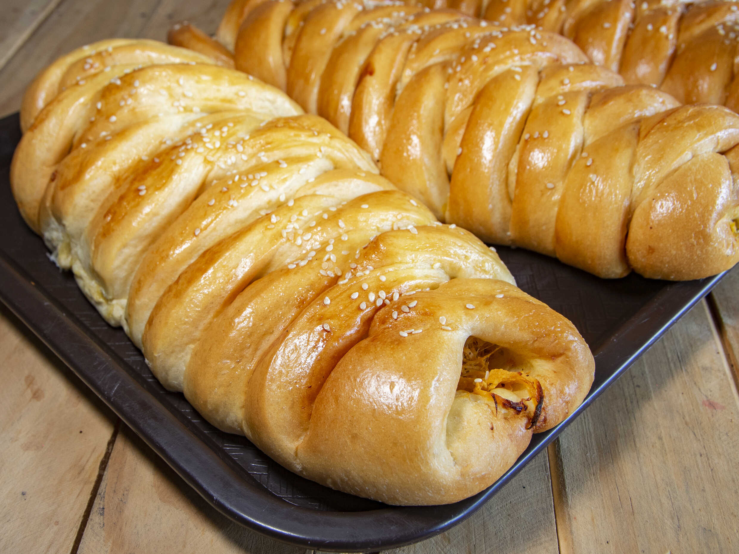 Pan Relleno con Pollo