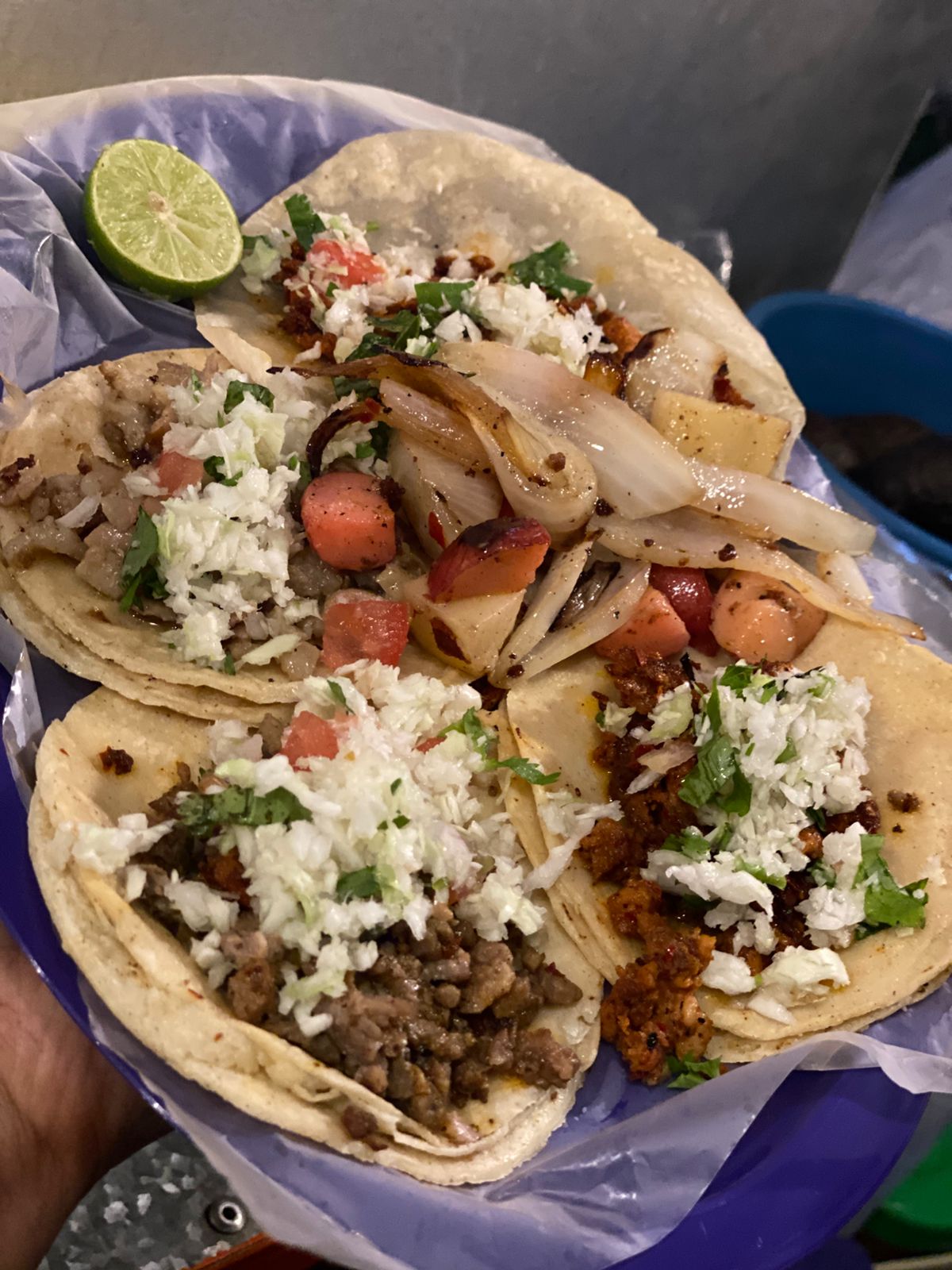 Combo 3- 3 Tacos de Tripa con Bebida