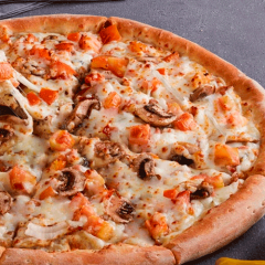 Pizza Signature Veggie Garlic Parmesan