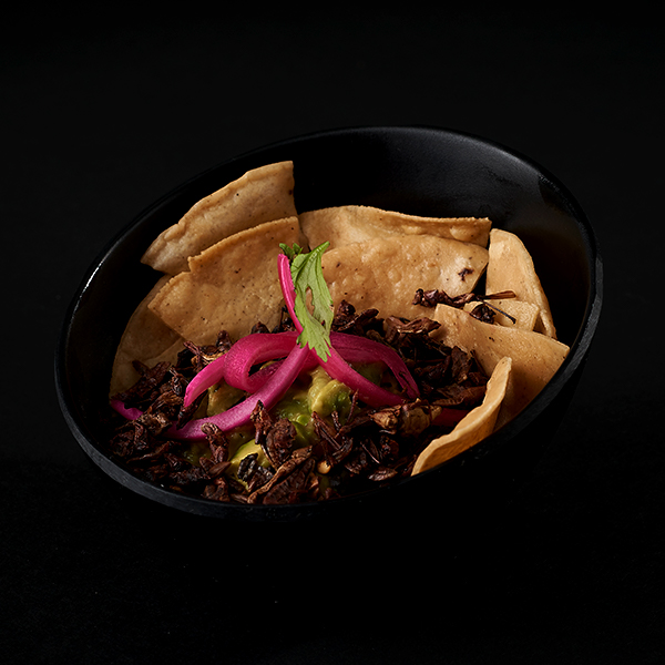 Guacamole con Chapulines