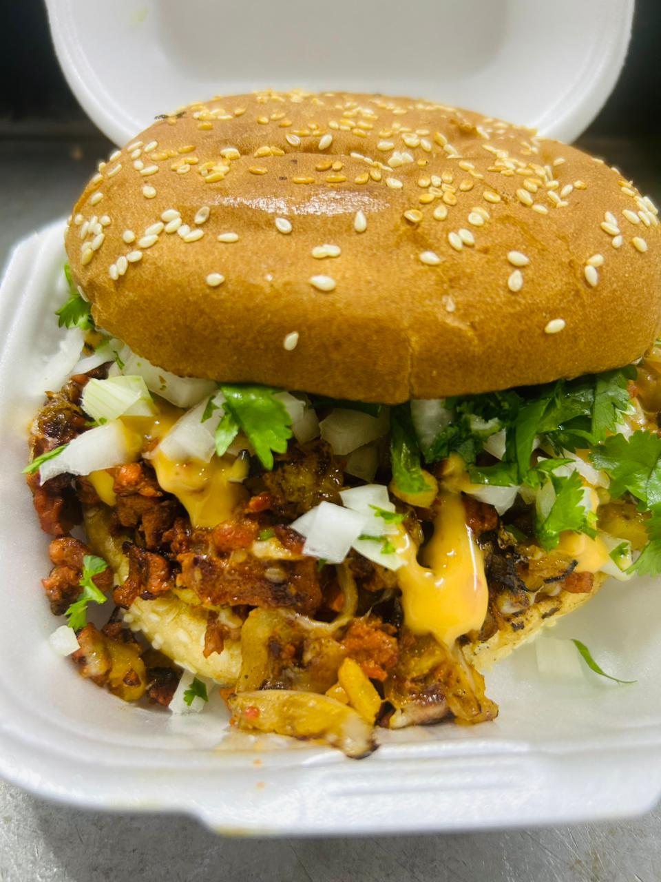 Hamburguesa Mar y Tierra