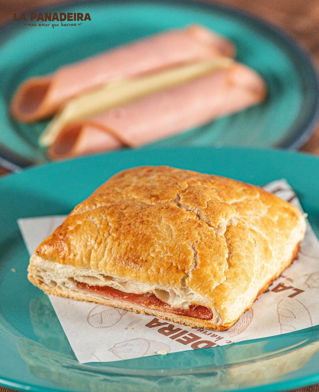 Pastel de Jamón y Queso