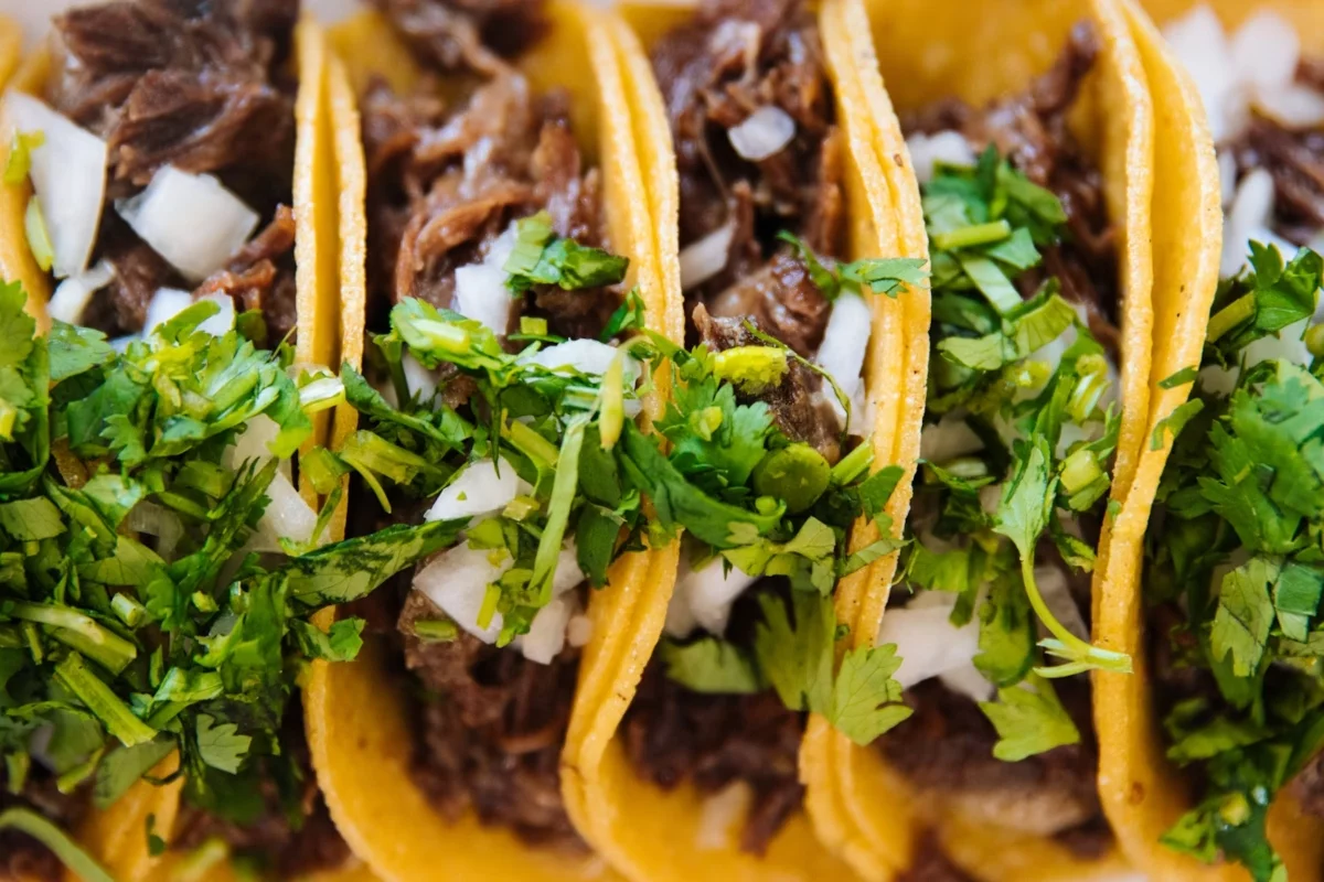 Tacos de Bistec 5 Piezas