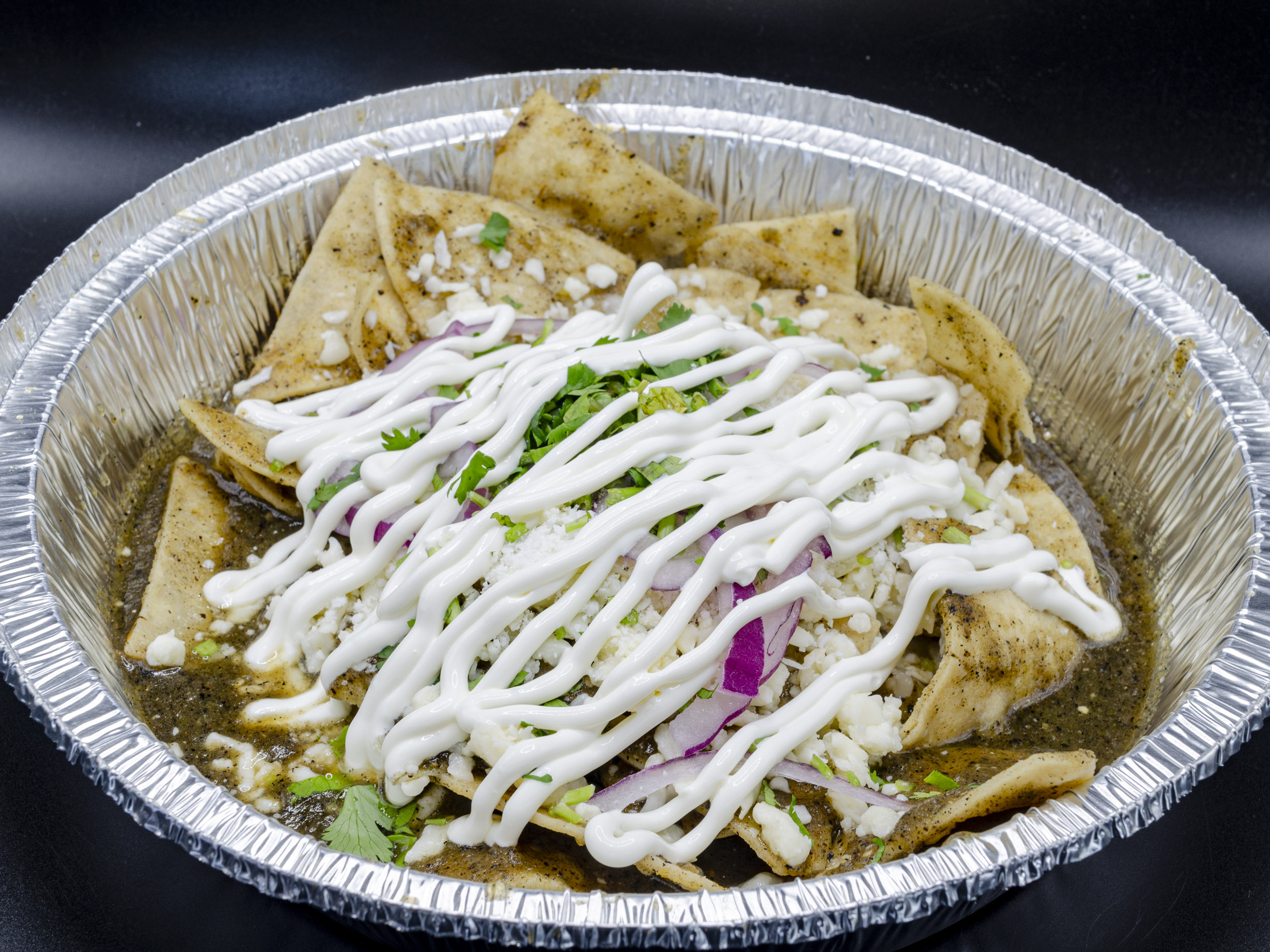Chilaquiles en Salsa Verdes