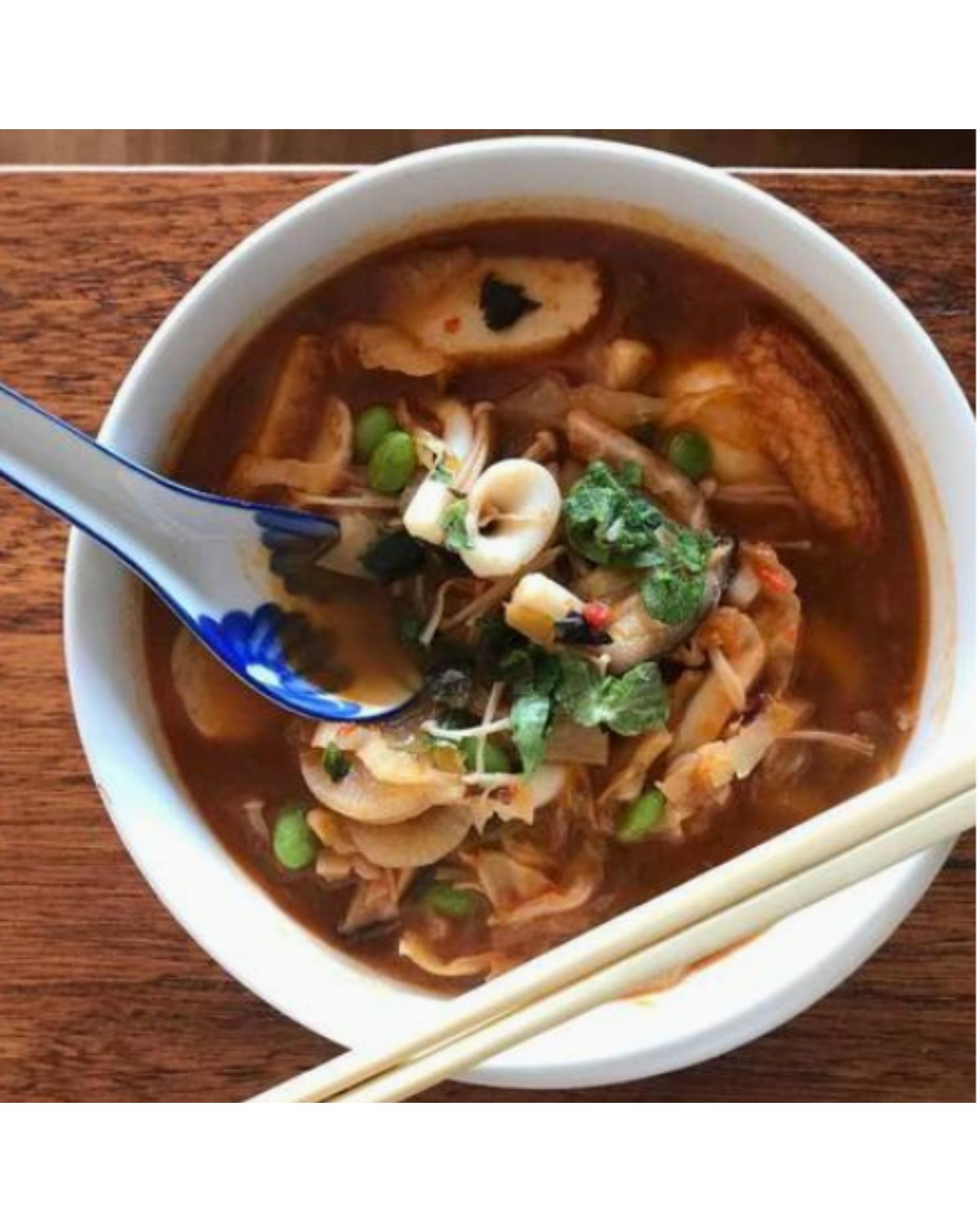 Seafood Laksa Soup