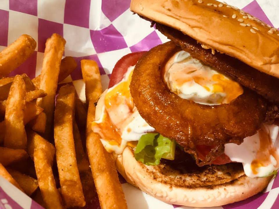 Hamburguesa Hawaiana