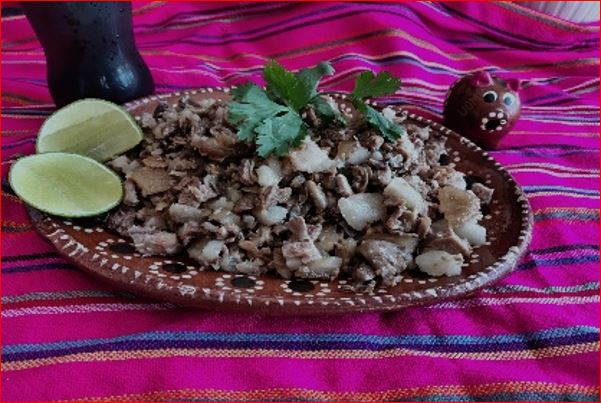 Combo 1/2 de Carnitas + Coca Cola 2 l