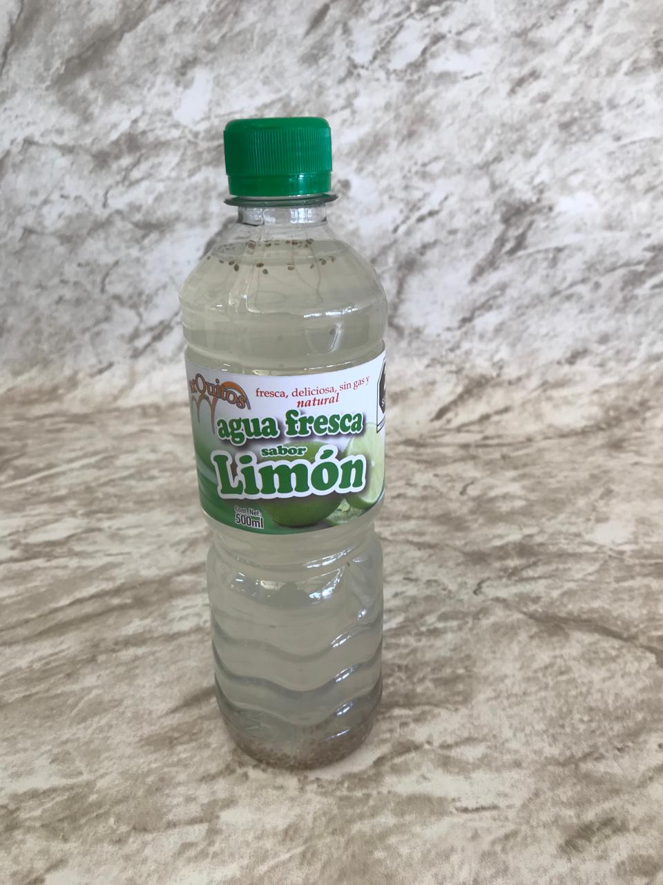 Agua Fresca Arquitos Sabor Limón con Chía 500 Ml