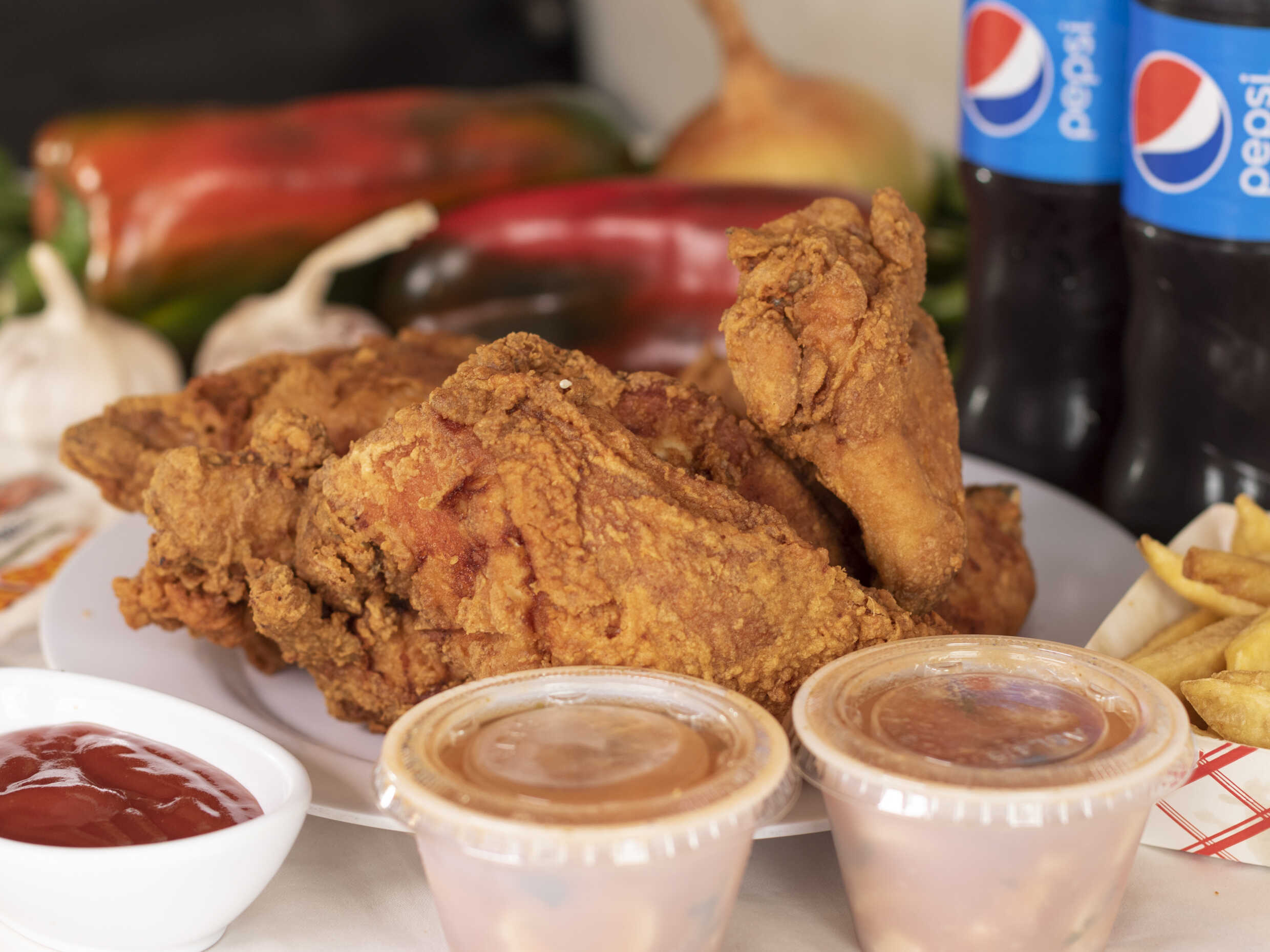 Combo 9 ( 2 porciones + 2 Bebidas + 1 Papas Med)