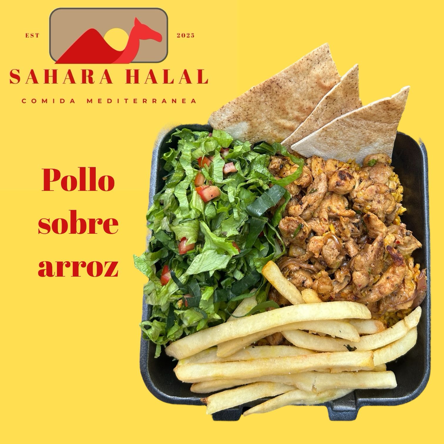 Pollo Sobre Arroz