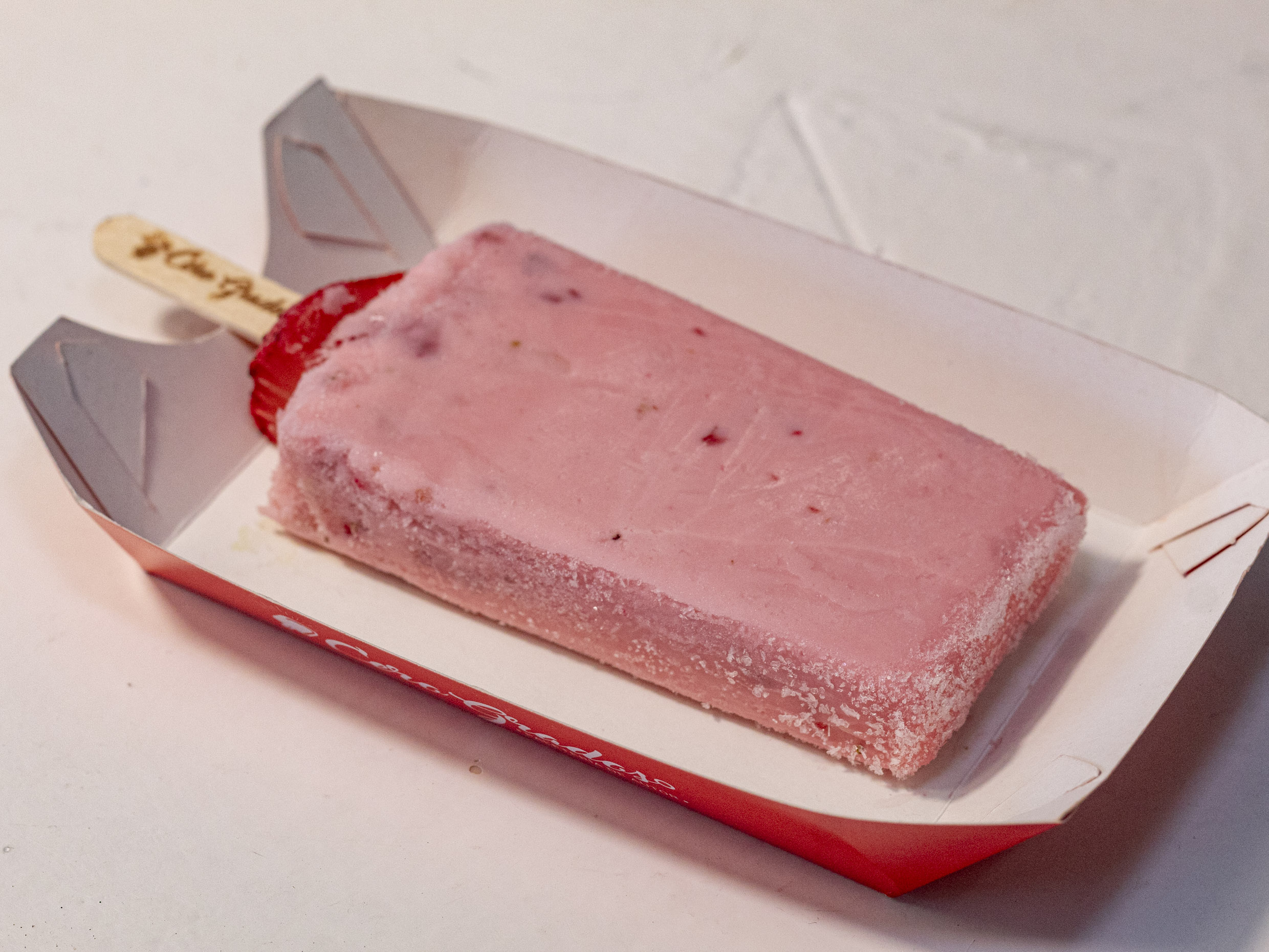Paleta de fresa